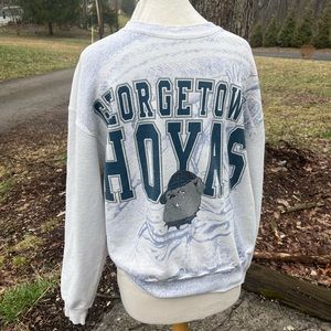 GEORGETOWN HOYAS VINTAGE SWEATSHIRT 1990s XL MENS